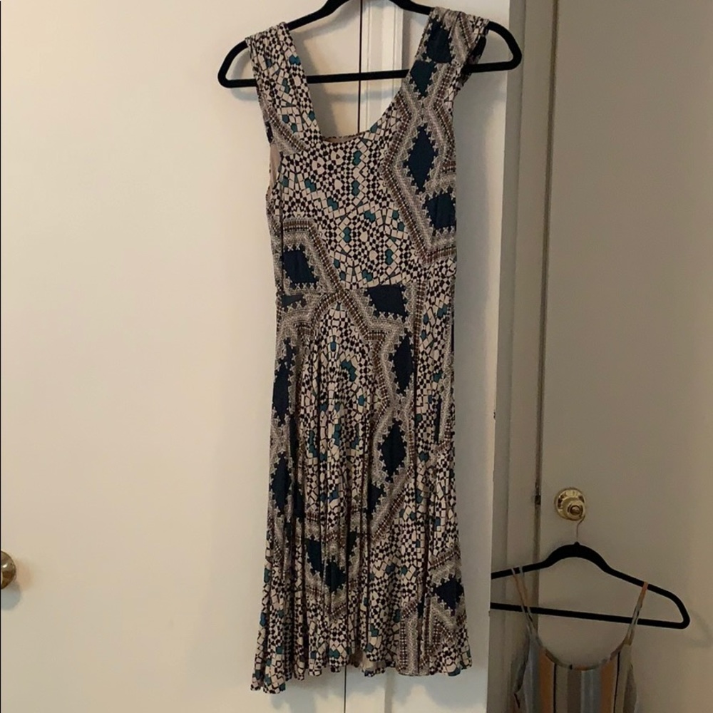 anthropologie cotton dress.
